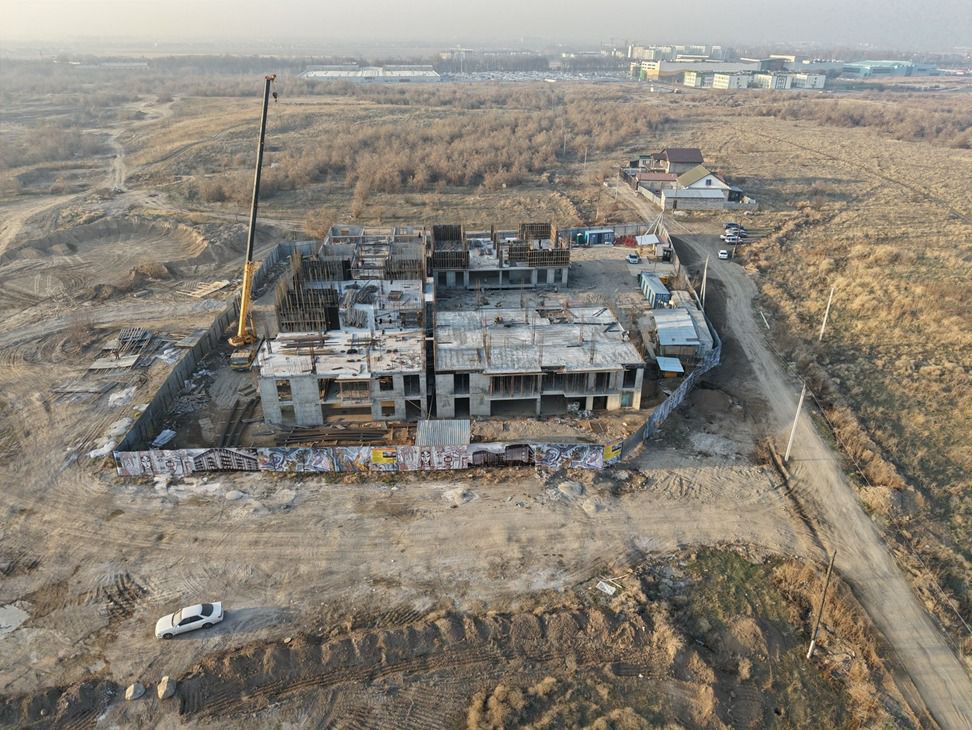 В Алматы приостановлено строительство двух жилых комплексов