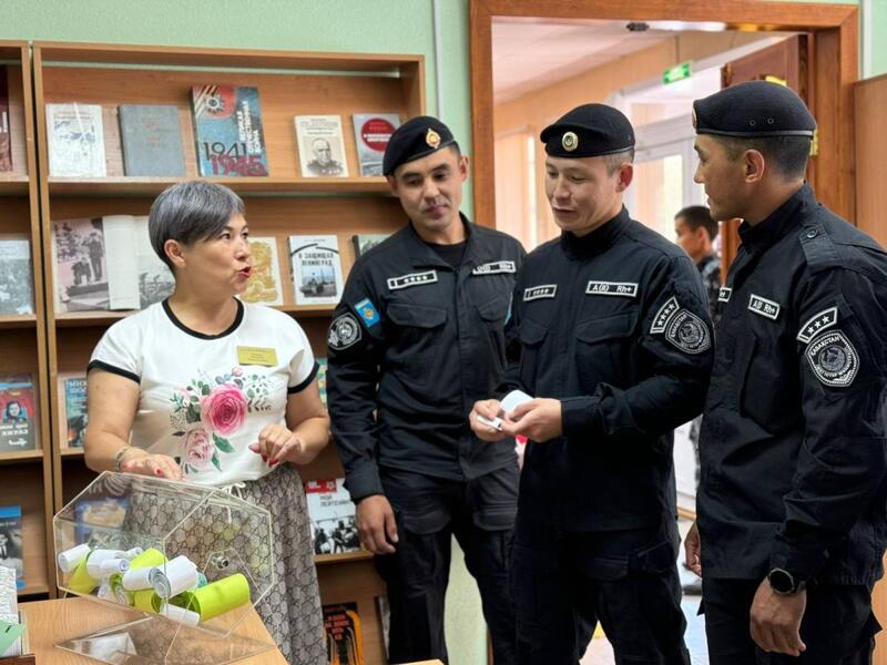 Полицейские приняли участие в мероприятии к 180-летию Абая в СКО