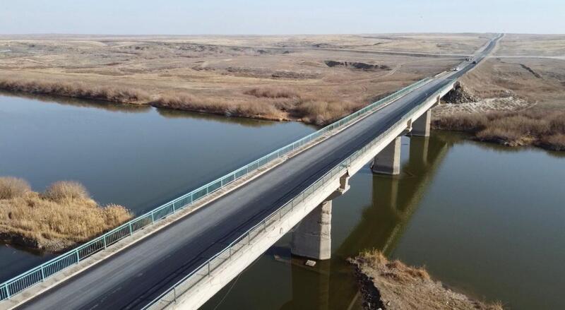 Более 900 км автодорог отремонтировано в этом году в Акмолинской области