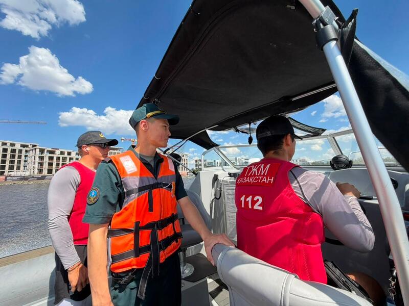 Очередной рейд безопасности провели на водоемах в районе Есиль