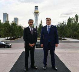 Главы МИД Казахстана и Индии провели переговоры в Астане