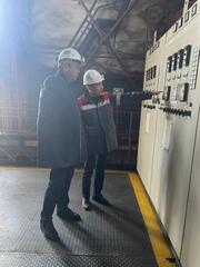Вице-Министр энергетики посетил Жезказганскую ТЭЦ