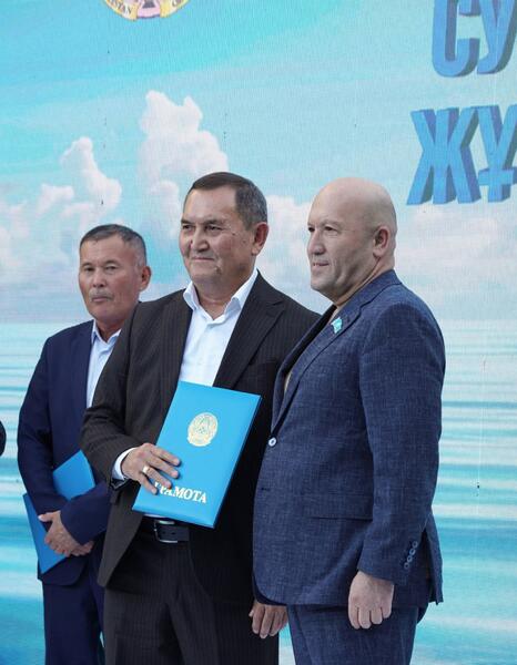 НА ВОДОХРАНИЛИЩЕ «БОГЕН» ЧЕСТВОВАЛИ РАБОТНИКОВ ВОДНОЙ СФЕРЫ