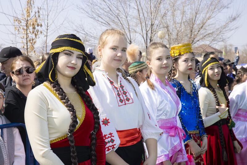 Аким области принял участие в праздновании Наурыза в Талгаре