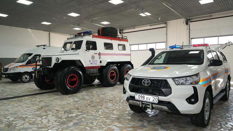Впервые в истории независимости в посёлке Жайрем открыто универсальное спасательное подразделение