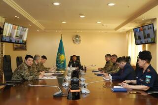 Состоялось заседание Межведомcтвенной государственной комиссии по предупреждению и ликвидации чрезвычайных ситуаций