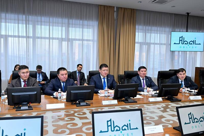 Аким области встретился с индийскими инвесторами