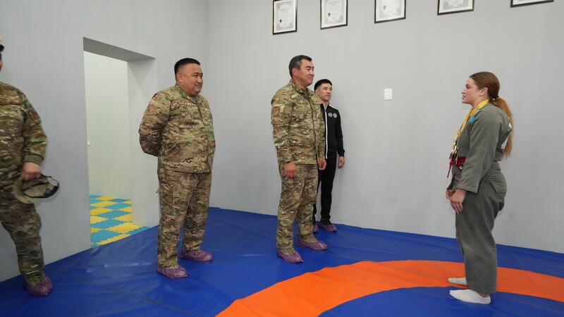 Глава МЧС посетил спортивный комплекс «Batyr» в Караганде