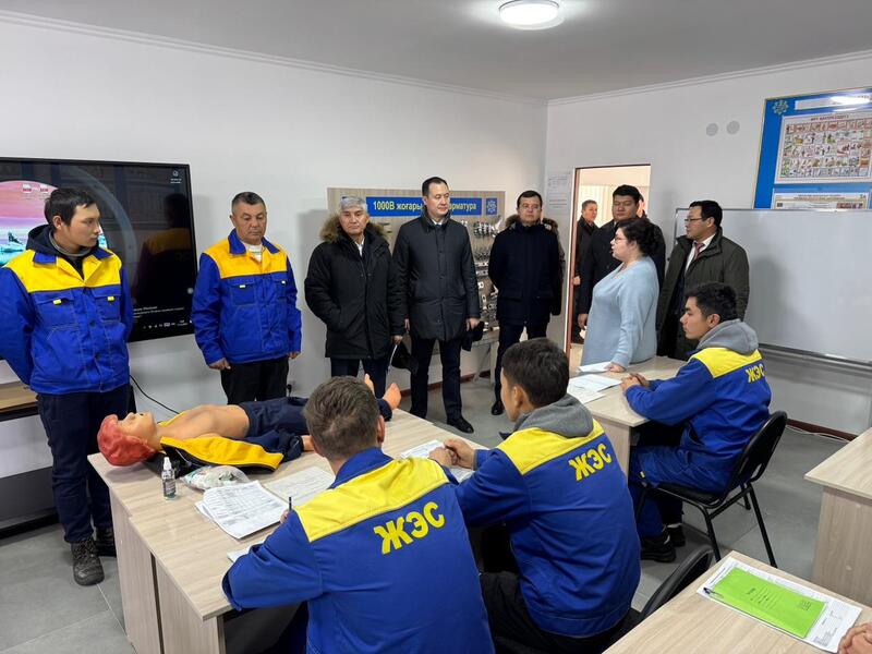 В Жамбылской области ведётся строительство пяти газотурбинных установок