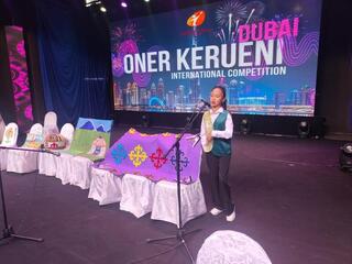 Школьница из Жамбылского района удостоена Гран-при на международном конкурсе в Дубае