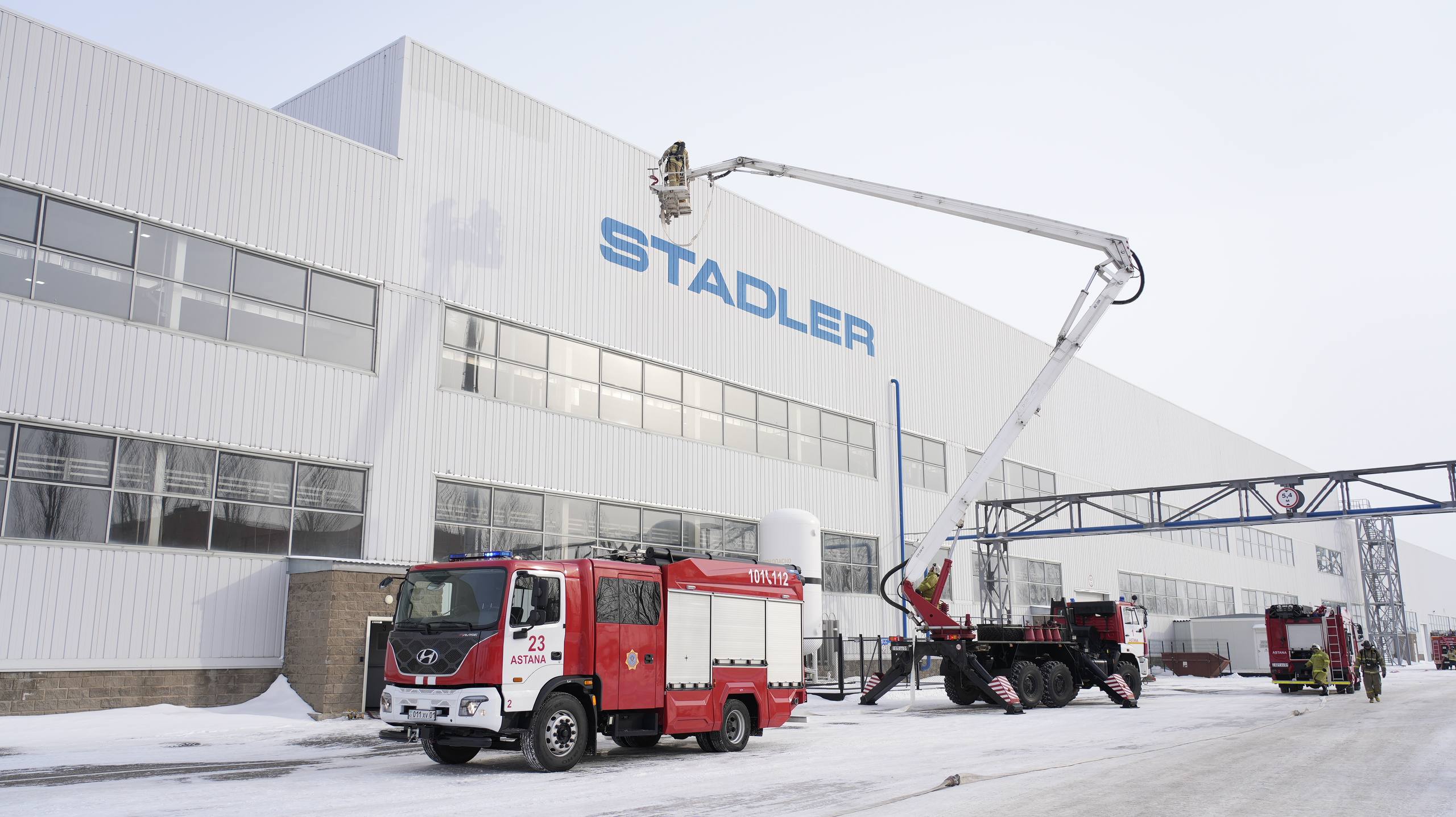 Спасатели МЧС провели пожарно-тактические учения на объектах с массовым пребыванием людей и повышенной пожарной опасностью