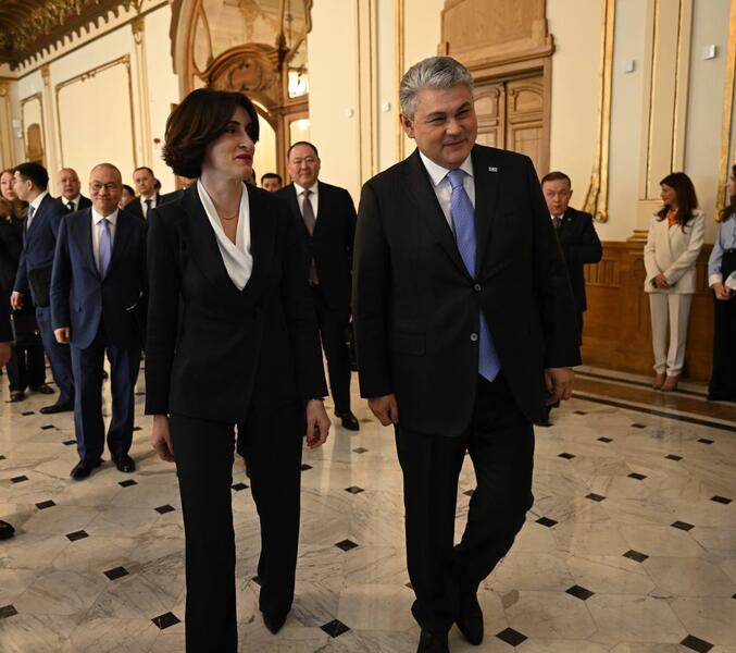 Главы МИД Казахстана и Грузии обсудили планы по углублению взаимовыгодного сотрудничества