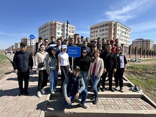 Коллектив Министерства финансов РК присоединился к республиканской экологической акции «Таза Қазақстан»