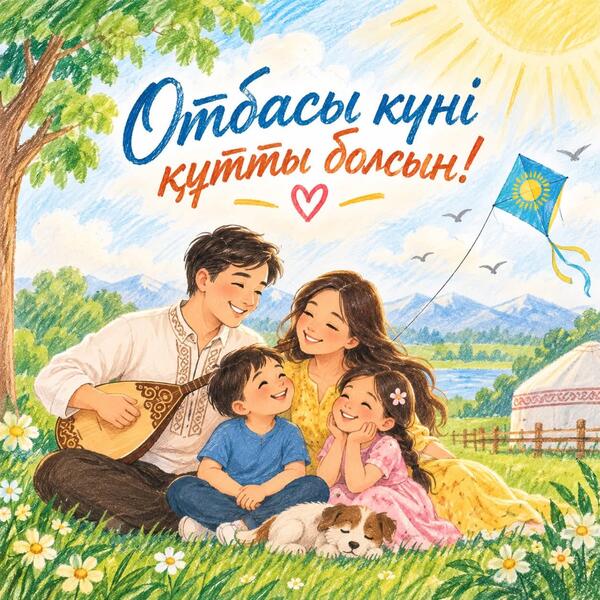 Поздравление акима Актюбинской области Асхата Шахарова с Днём семьи