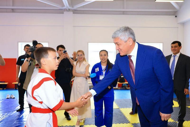 В Актасе открыли физкультурно-оздоровительный комплекс