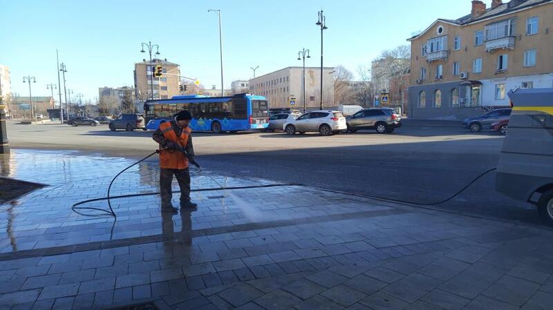 Генеральная уборка проводится в Астане