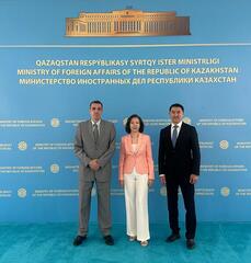 В Астане прошёл очередной раунд межмидовских консультаций между Казахстаном и Грецией