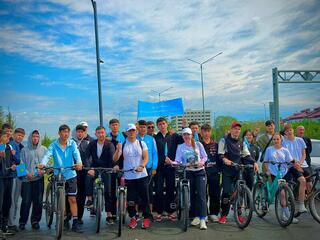 В областном центре ВКО стартовал велопробег «Усть-Каменогорск – Уральск»