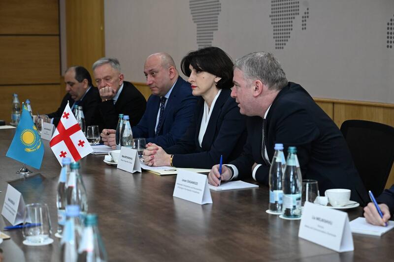 Главы МИД Казахстана и Грузии обсудили планы по углублению взаимовыгодного сотрудничества