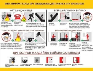 МЧС напоминает о правилах эвакуации при пожаре в высотных зданиях