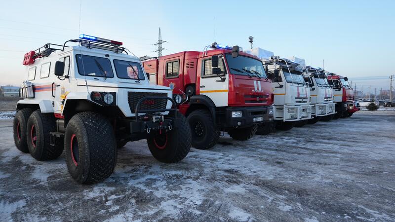 Глава МЧС открыл новую пожарную часть в Северо-Казахстанской области