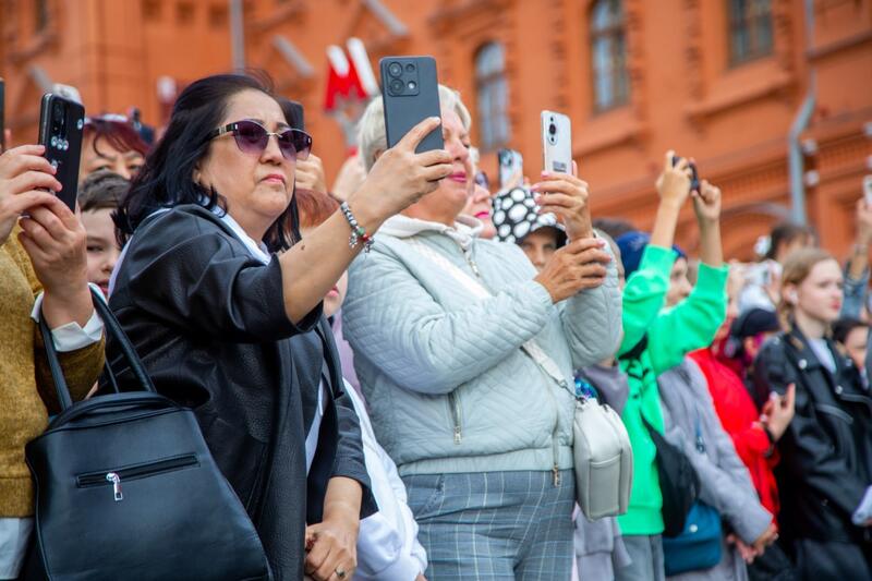 Творческий коллектив Вооруженных сил Казахстана вызвал фурор на Красной площади в Москве