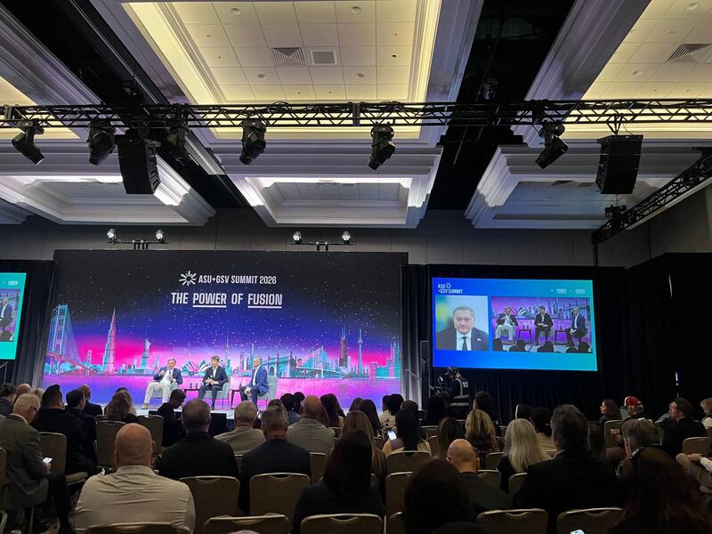 Министр науки и высшего образования РК принял участие в ASU+GSV Summit