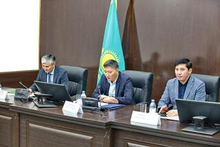 Встреча вице-министра торговли и интеграции Кайрата Балыкбаева с населением и представителями бизнеса области Ұлытау