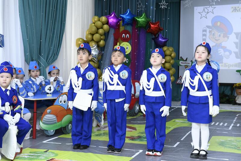 «Закон и порядок»: столичные малыши провели необычный конкурс по правилам дорожного движения