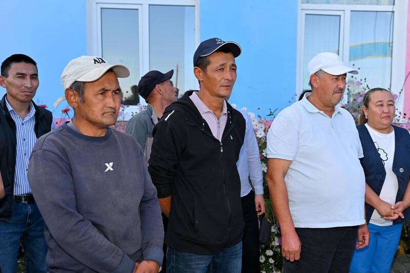 Аким области посетил село Тана мырза
