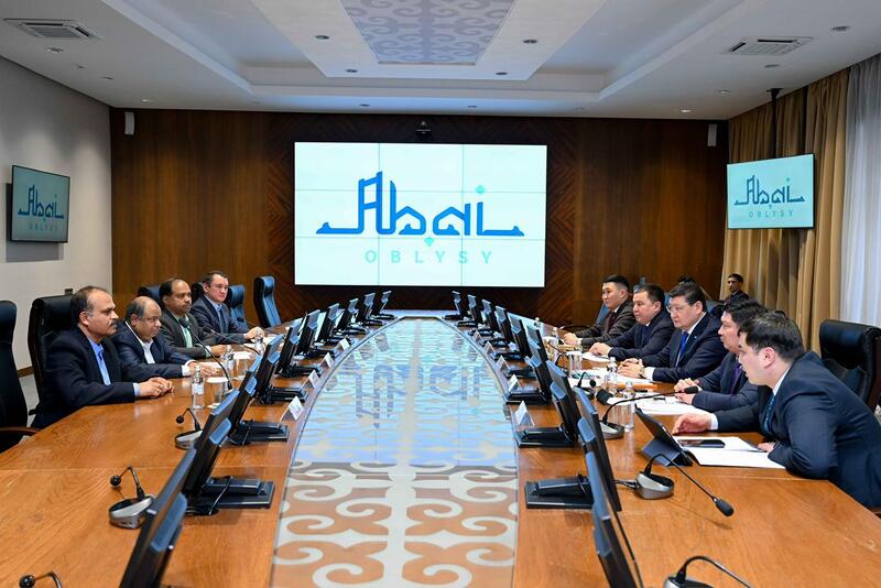 Аким области встретился с индийскими инвесторами