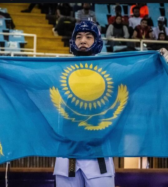 Армейский спортсмен Бейбарыс Каблан стал чемпионом мира по таеквондо