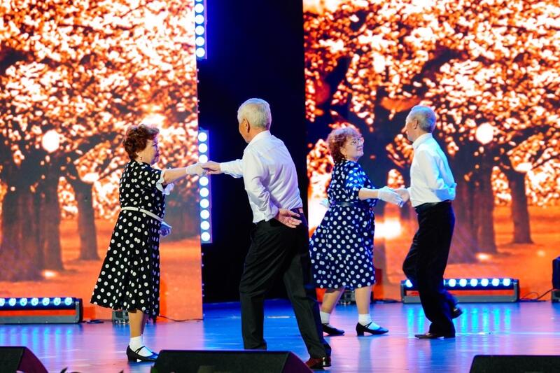 В Астане прошел творческий фестиваль среди пенсионеров «Ардагерлер көктемі»