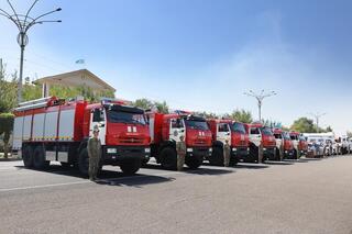 Служба по чрезвычайным ситуациям Жамбылской области пополнилась новой техникой