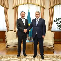 Министр иностранных дел Казахстана принял Генерального секретаря ОТГ