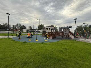 В Медеуском районе Алматы обновили еще один двор по проекту «Бюджет народного участия»