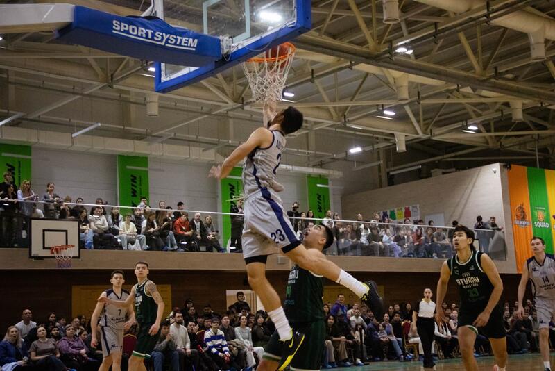 «Алматинский легион» одержал две домашние победы в чемпионате Казахстана по баскетболу