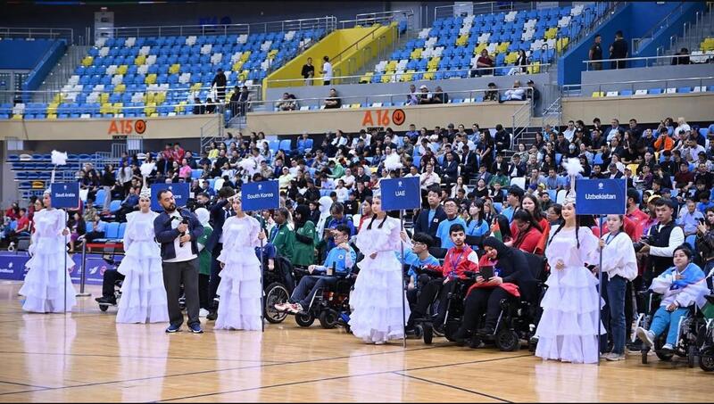 В Астане впервые проходят международные соревнования по бочча