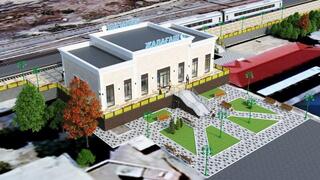 Ознакомился с ходом работ на железнодорожных вокзалах