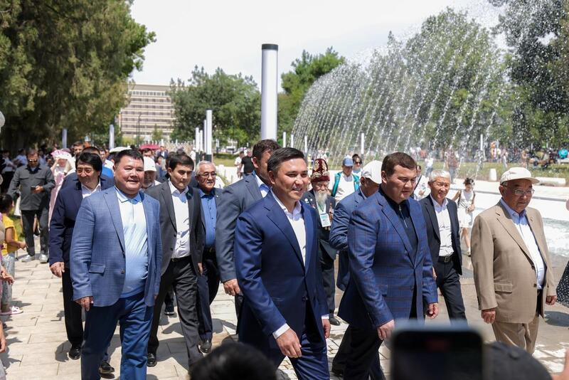 ПЕРВЫЙ ЗАМЕСТИТЕЛЬ ПРЕМЬЕР-МИНИСТРА НУРЛЫБЕК НАЛИБАЕВ ПРИНЯЛ УЧАСТИЕ В ОТКРЫТИИ CITY PARK В ШЫМКЕНТЕ