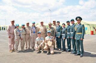 В Актобе министр обороны встретился с воспитанниками детско-юношеского движения «Жас сарбаз»