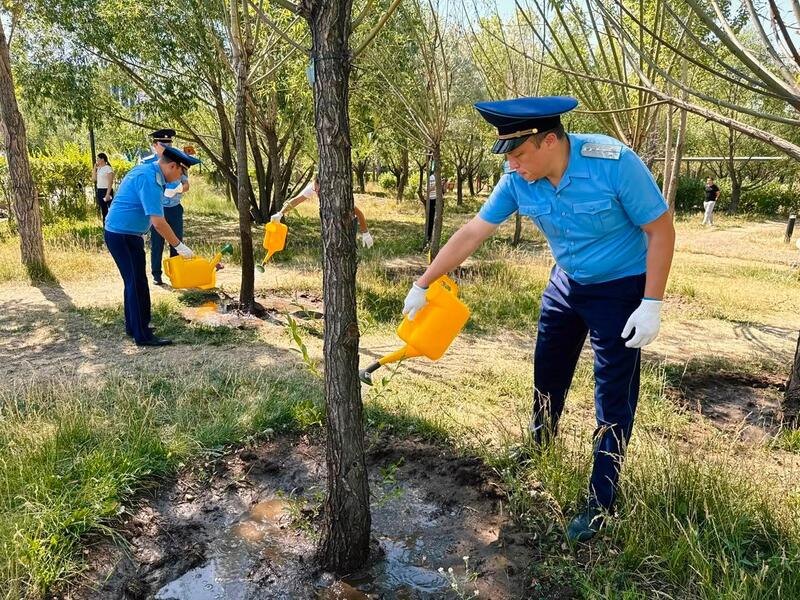 «Закон и порядок — образ жизни ответственного гражданина»: в столице прошла встреча с молодежью «Жасыл ел»