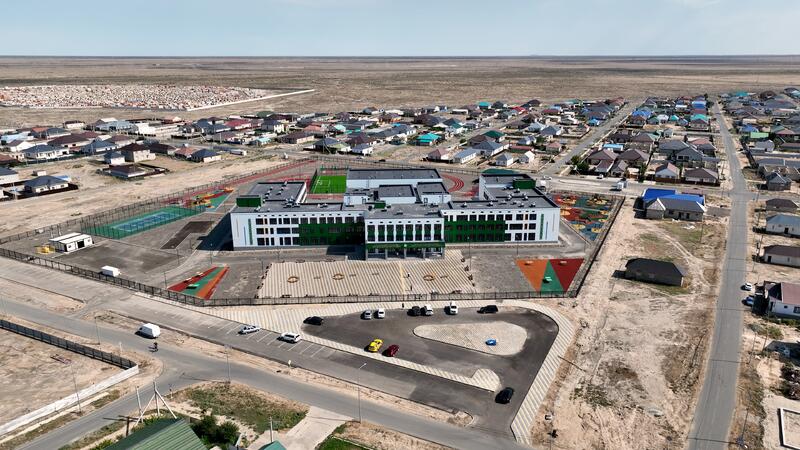 В Атырау открылась новая школа на 900 мест