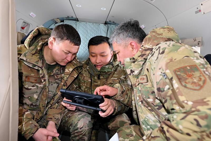 Вице-премьер Канат Бозумбаев ознакомился с ходом противопаводковых мероприятий в области Абай