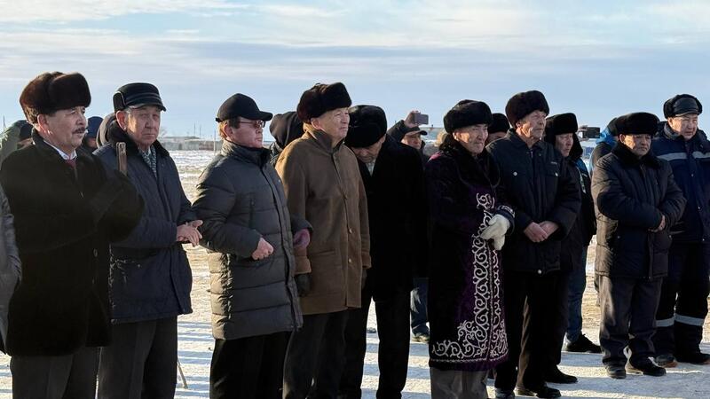 В село Оймауыт дали газ