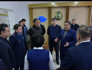 Аким Акмолинской области Марат Ахметжанов посетил ряд объектов Целиноградского района