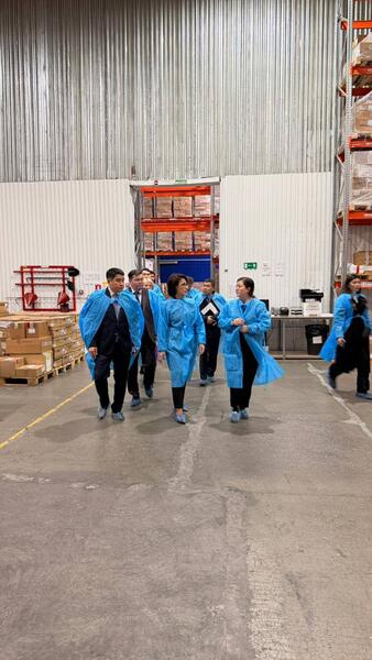 ГЛАВА МИНЗДРАВА ПОСЕТИЛА ЛЕКАРСТВЕННЫЙ ХАБ В АКТЮБИНСКОЙ ОБЛАСТИ