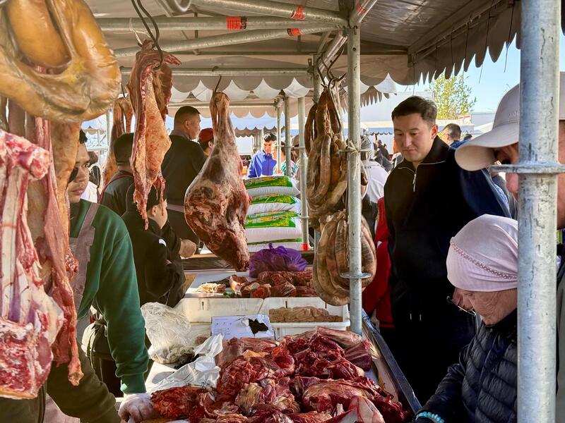В Астане проходит сельскохозяйственная ярмарка продукции Актюбинской области