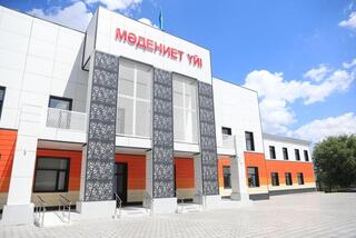 В Алге завершается капитальный ремонт районного Дома культуры