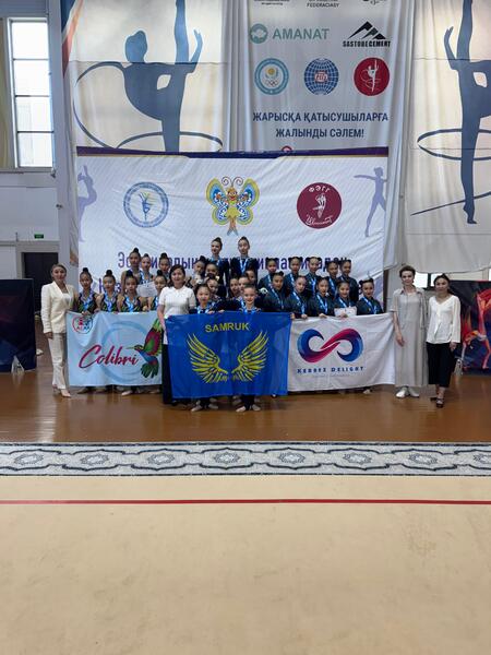 Столичные гимнасты завоевали 4 медали на чемпионате Казахстана